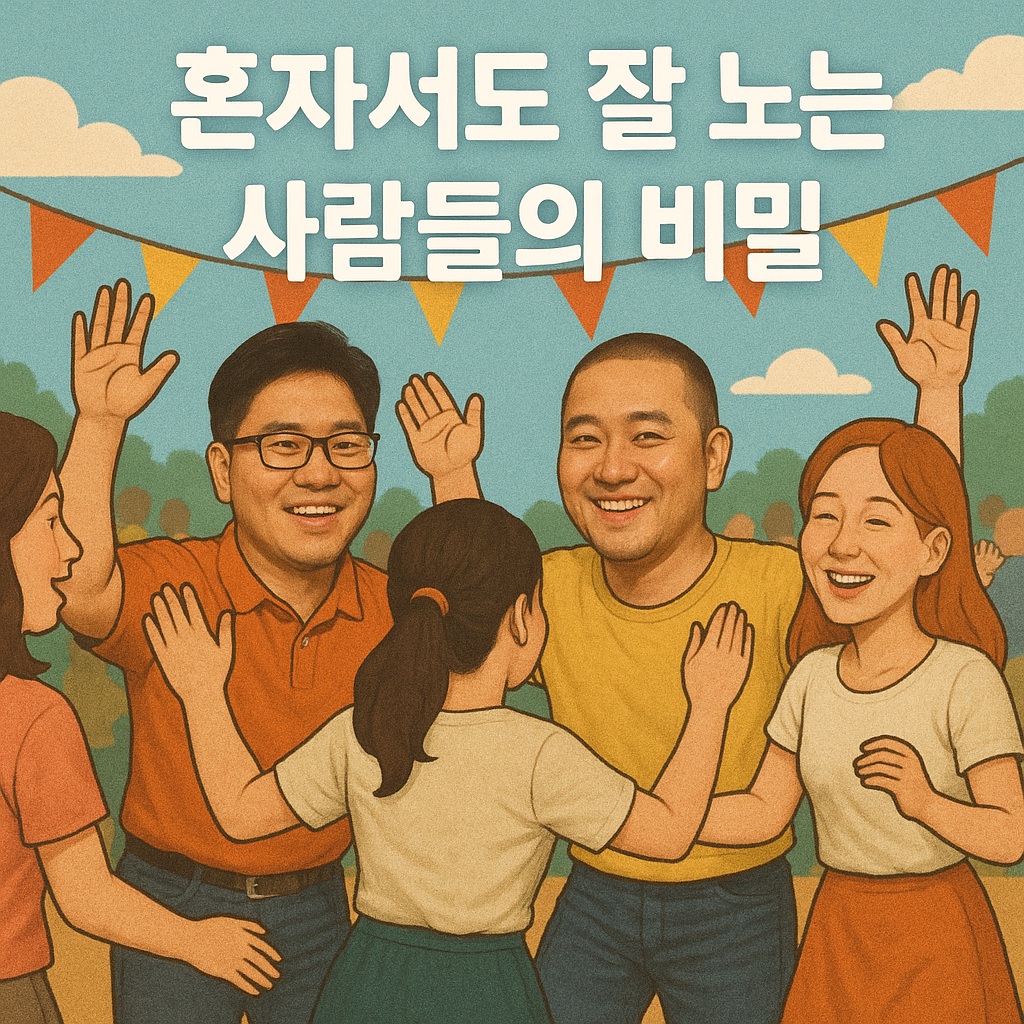 혼자서도 잘 노는 사람의 심리