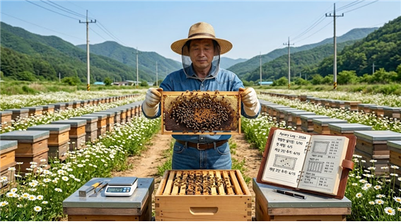 채밀군 계상 운영 상태 확인