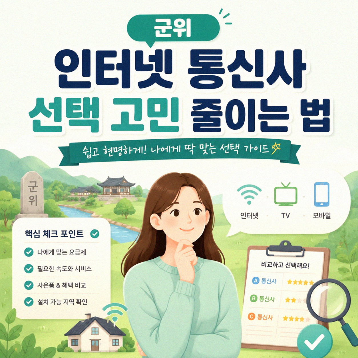 군위 KT 인터넷 할인, 어떤 혜택을 받을 수 있나
