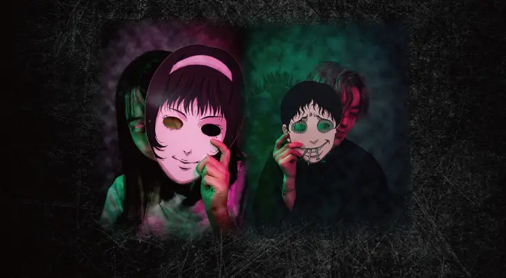 이토준지 캐릭터 가면