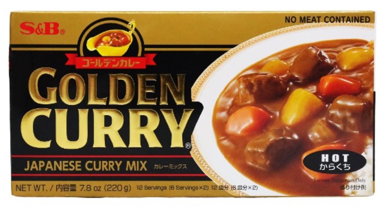 일본의 카레 골든커리 매운맛의 이미지