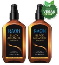 라온 블랙 아르간 헤어오일, 2개, 100ml