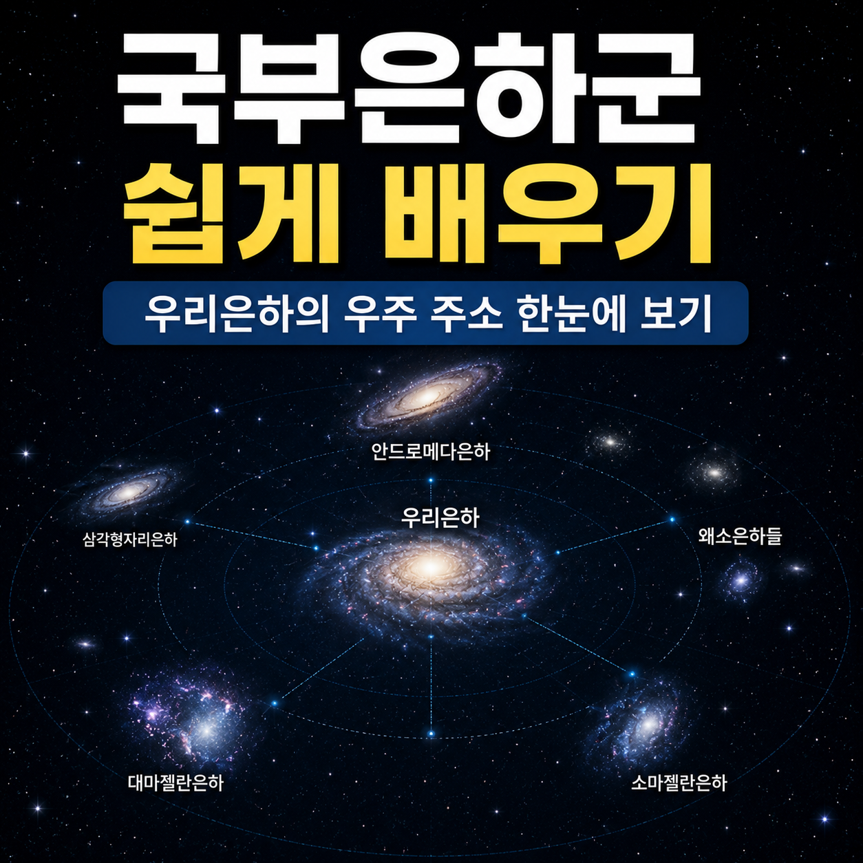 국부은하군 쉽게 배우기