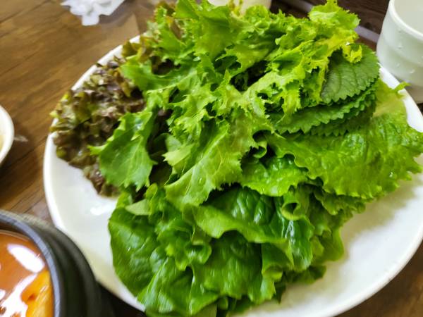 옛날우렁이식당-쌈채소