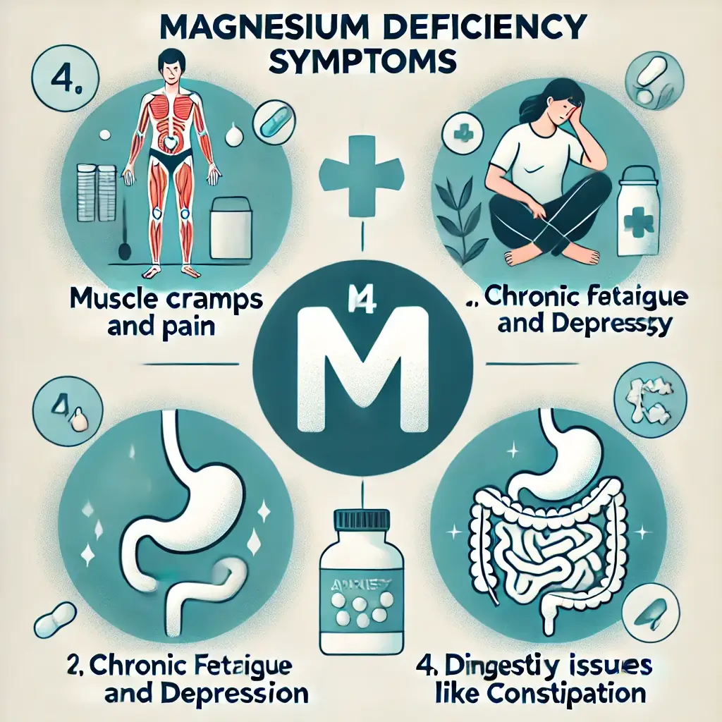 마그네슘 부족한 증상