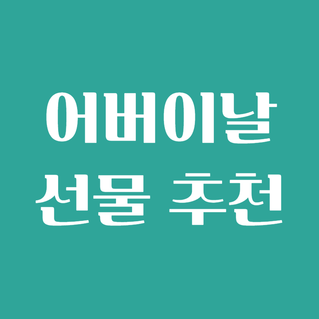 어버이날 선물 추천 순위 2024 세트