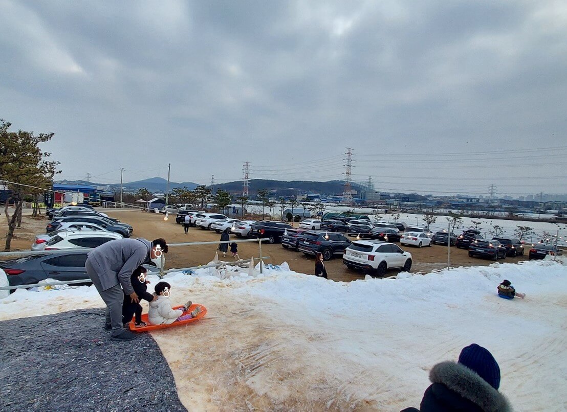 눈썰매 카페 파주 뮌스터담