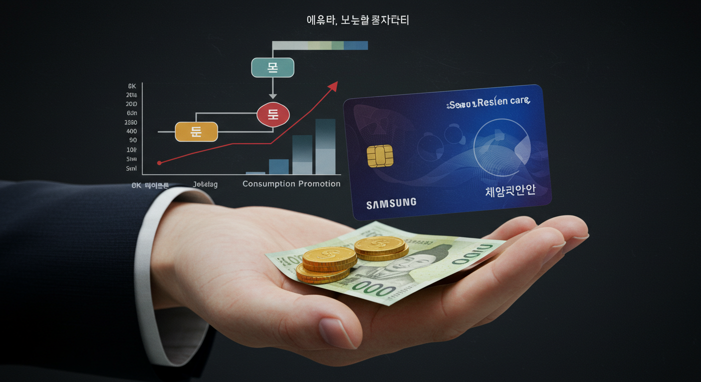 삼성카드와 서울 민생회복 소비쿠폰 정책 요약 그래픽