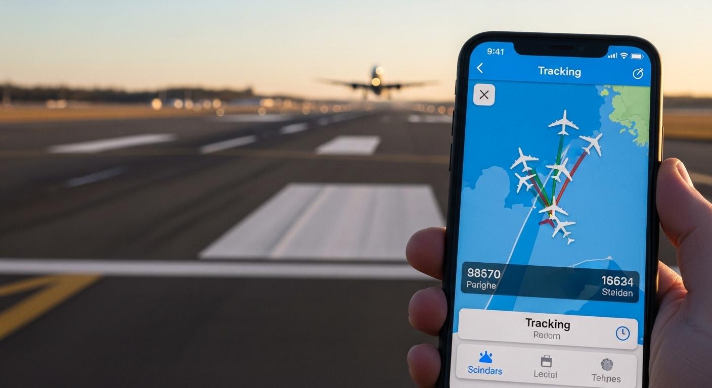 항공기 실시간 위치 추적