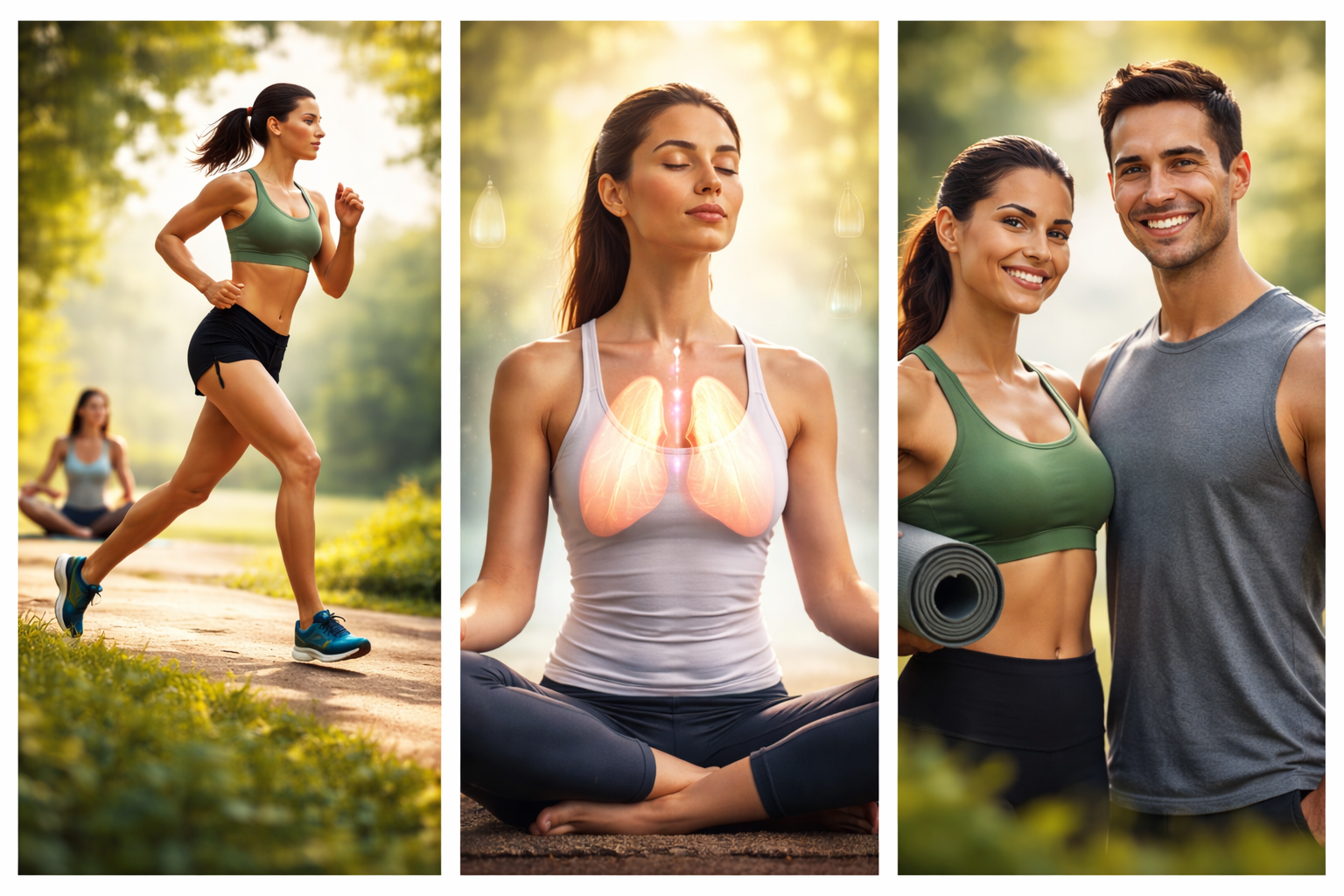 러닝과 요가의 만남 (폐 기능, 신체 균형, 자신감)