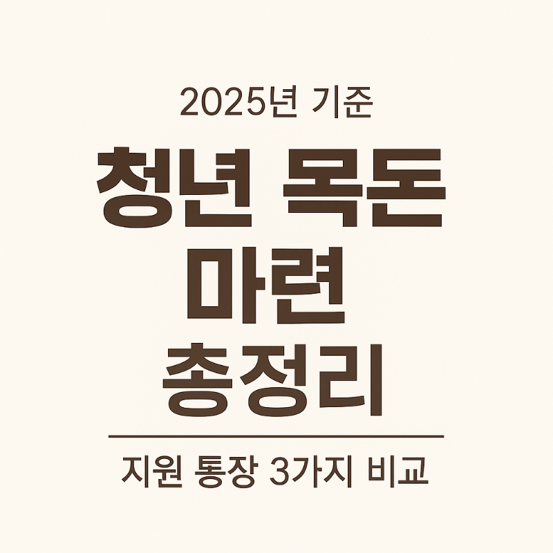 청년 목돈마련