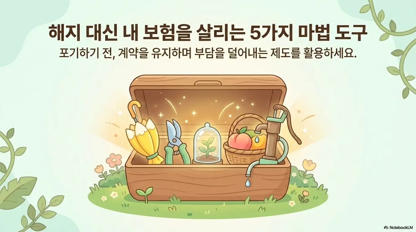 보험 해지환급금: