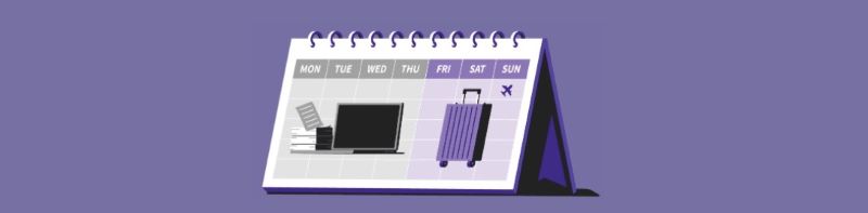 주 4일제 관련 일러스트 이미지 < 출처 : 롯데카드 >