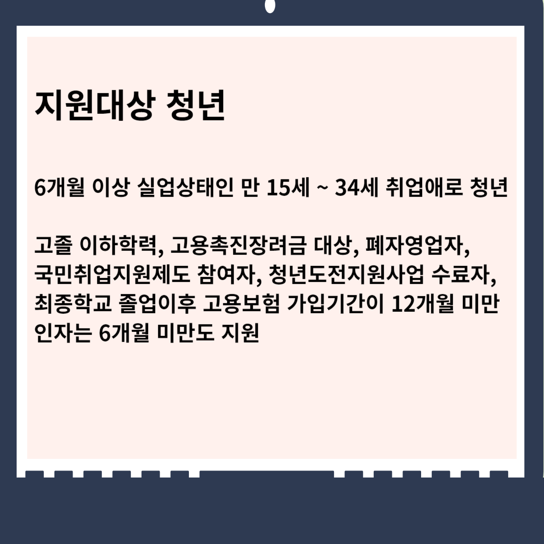 청년일자리도약장려금