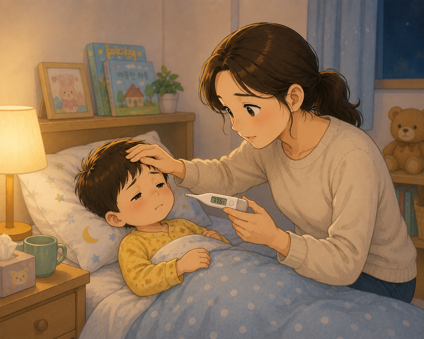 아이 열이 날 때, 병원은 언제 가야 할까요? 부모가 알아두면 좋은 대처법