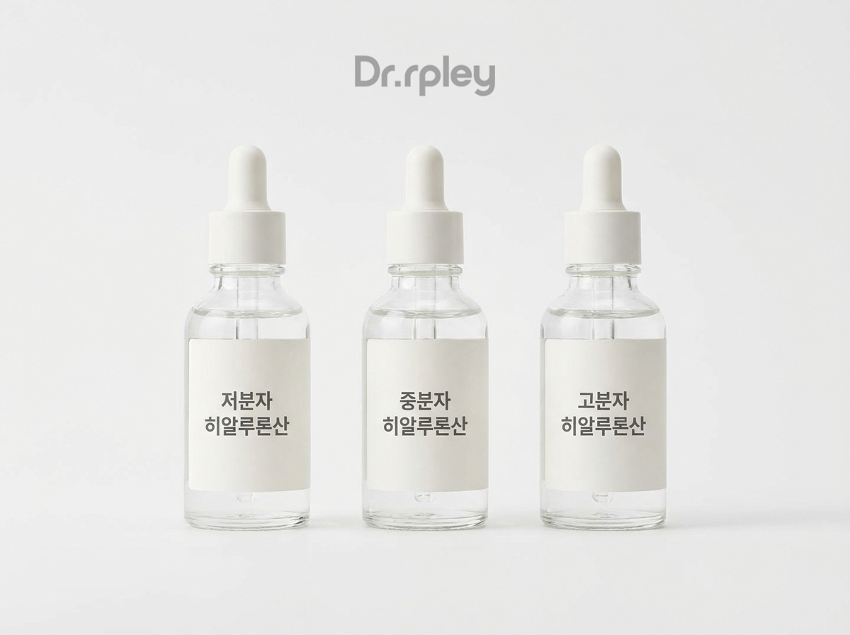 닥터리플리 멀티 분자량 히알루론산 세럼 저분자 고분자 동시 보습