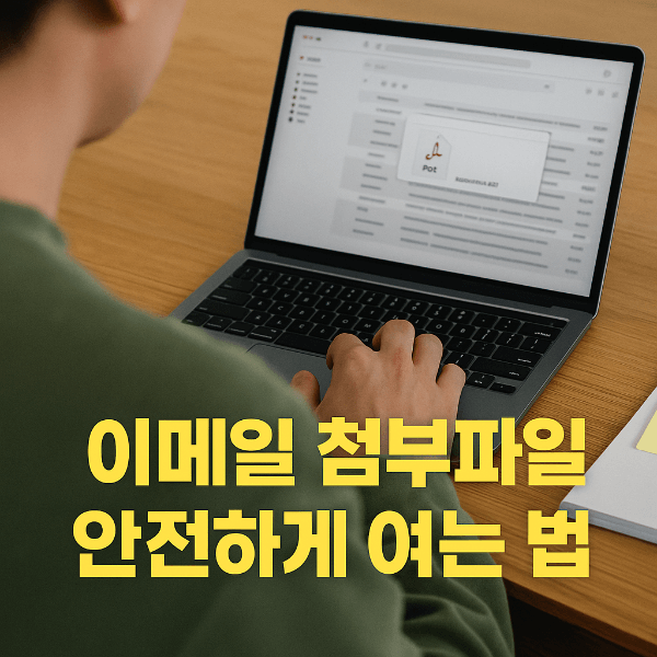 이메일 첨부파일 안전하게 여는 법