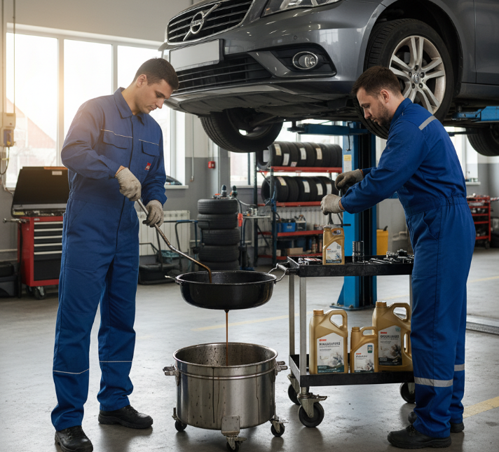 내 차 엔진오일 교환 시기