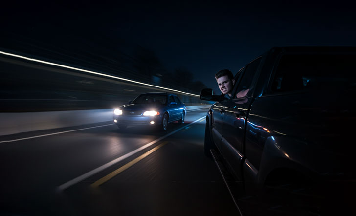 보복운전 이미지