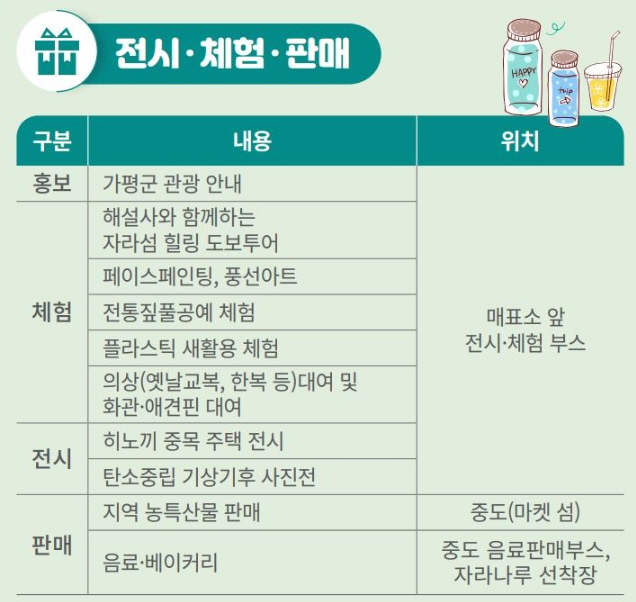 자라섬 꽃 페스타 행사