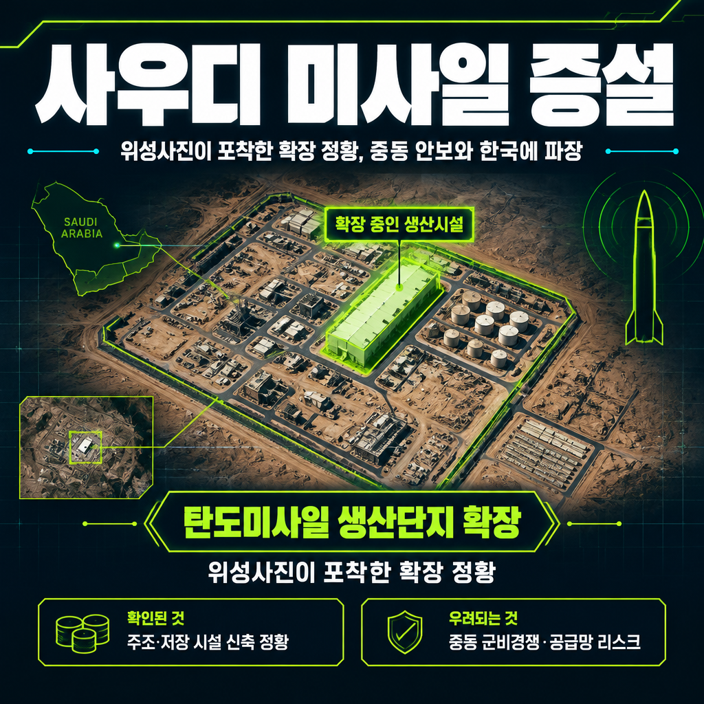 사우디 미사일 증설