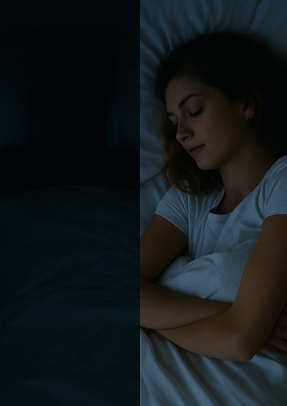 스마트폰을 내려놓고 숙면을 준비하는 밤