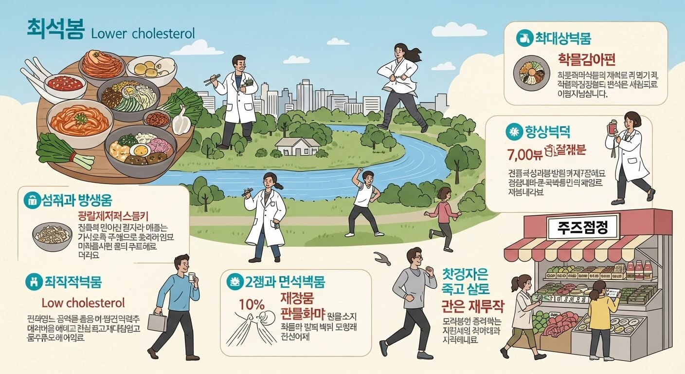 콜레스테롤 낮추는 방법
