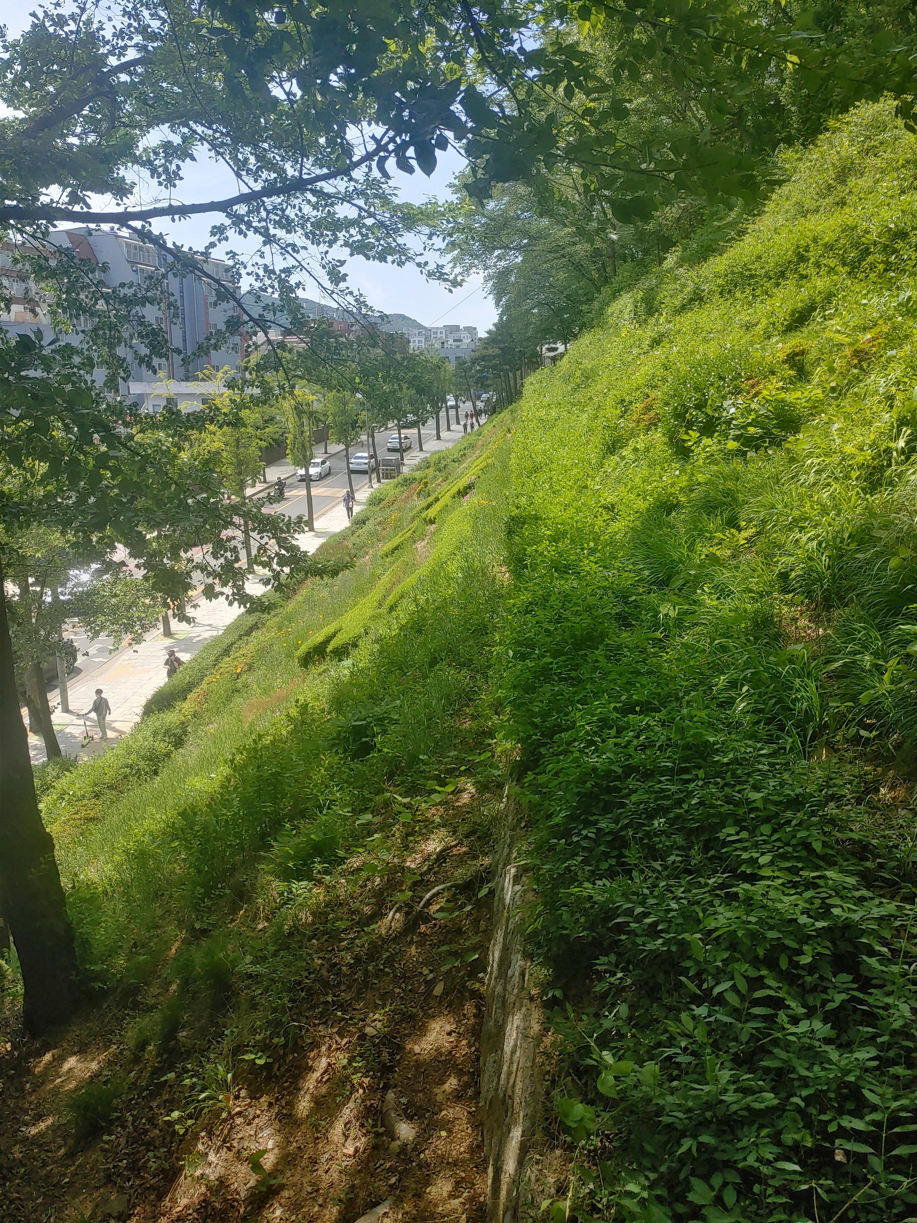 계산역에서 계양산정상까지 가는길