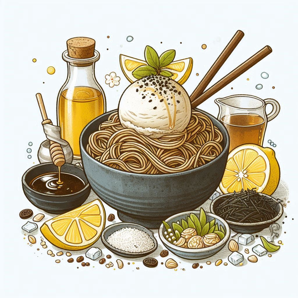 냉모밀 아이스크림