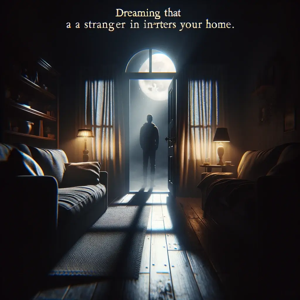 모르는 사람이 집에 들어오는 꿈 해몽 해석