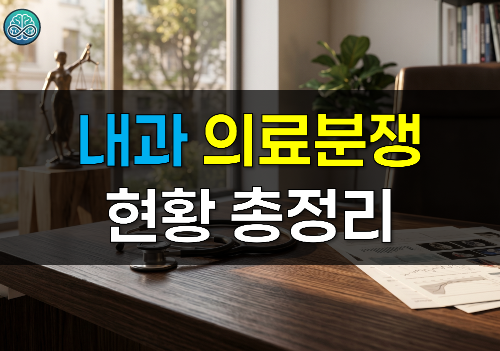 내과 의료분쟁 현황 총정리 - 기소율이 세계 최고인 이유와 제도적 과제