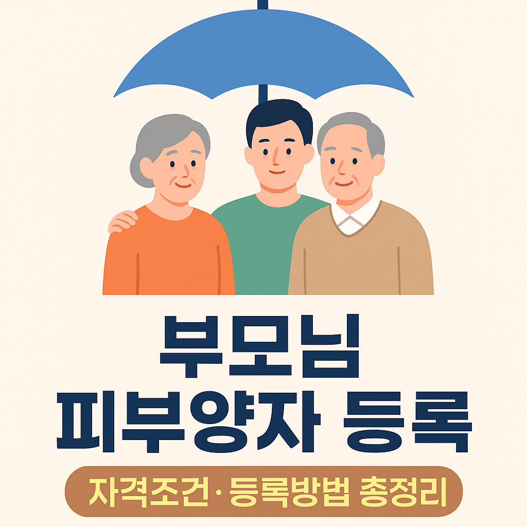 부모님-피부양자-등재-조건