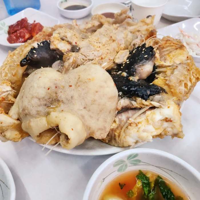 생아구 아구찜 아귀 수육 부산 기장 맛집 추천