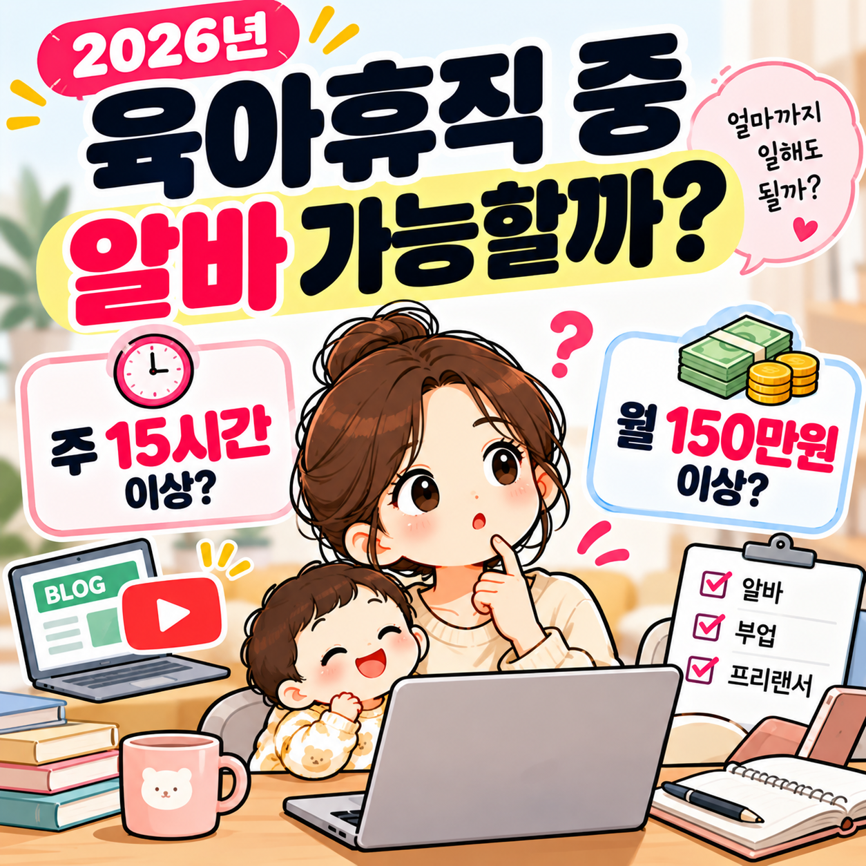 육아휴직중알바