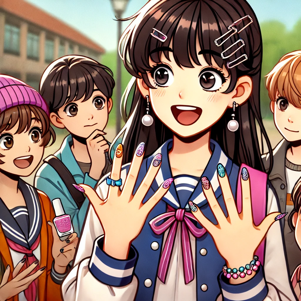 10대 가을 네일 추천: 교복에도 찰떡, 뉴진스·르세라핌 따라하기 최신 트렌드