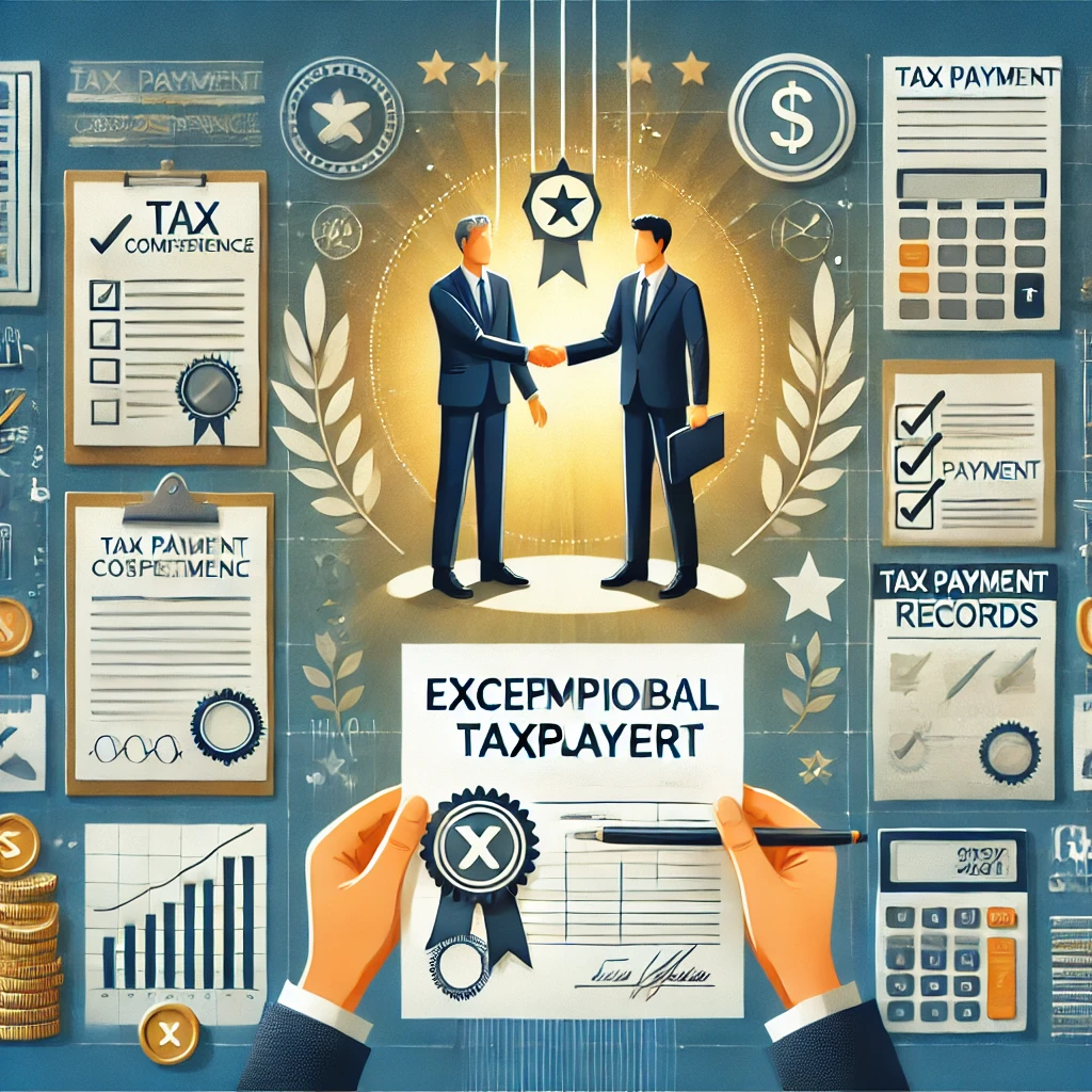 모범납세사 이미지