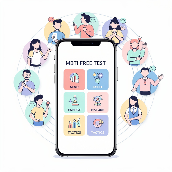 MBTI 무료 검사하기 이미지