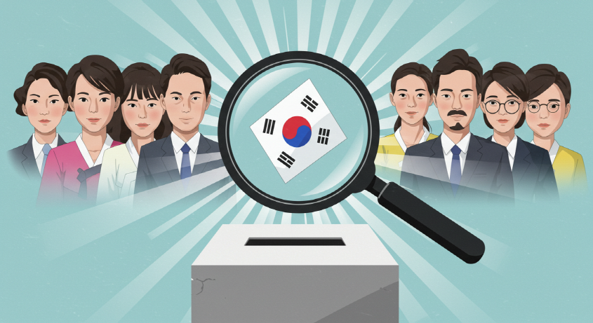 국민펀드의 핵심 목적인 정치 투명성과 국민 주권을 시각화한 이미지