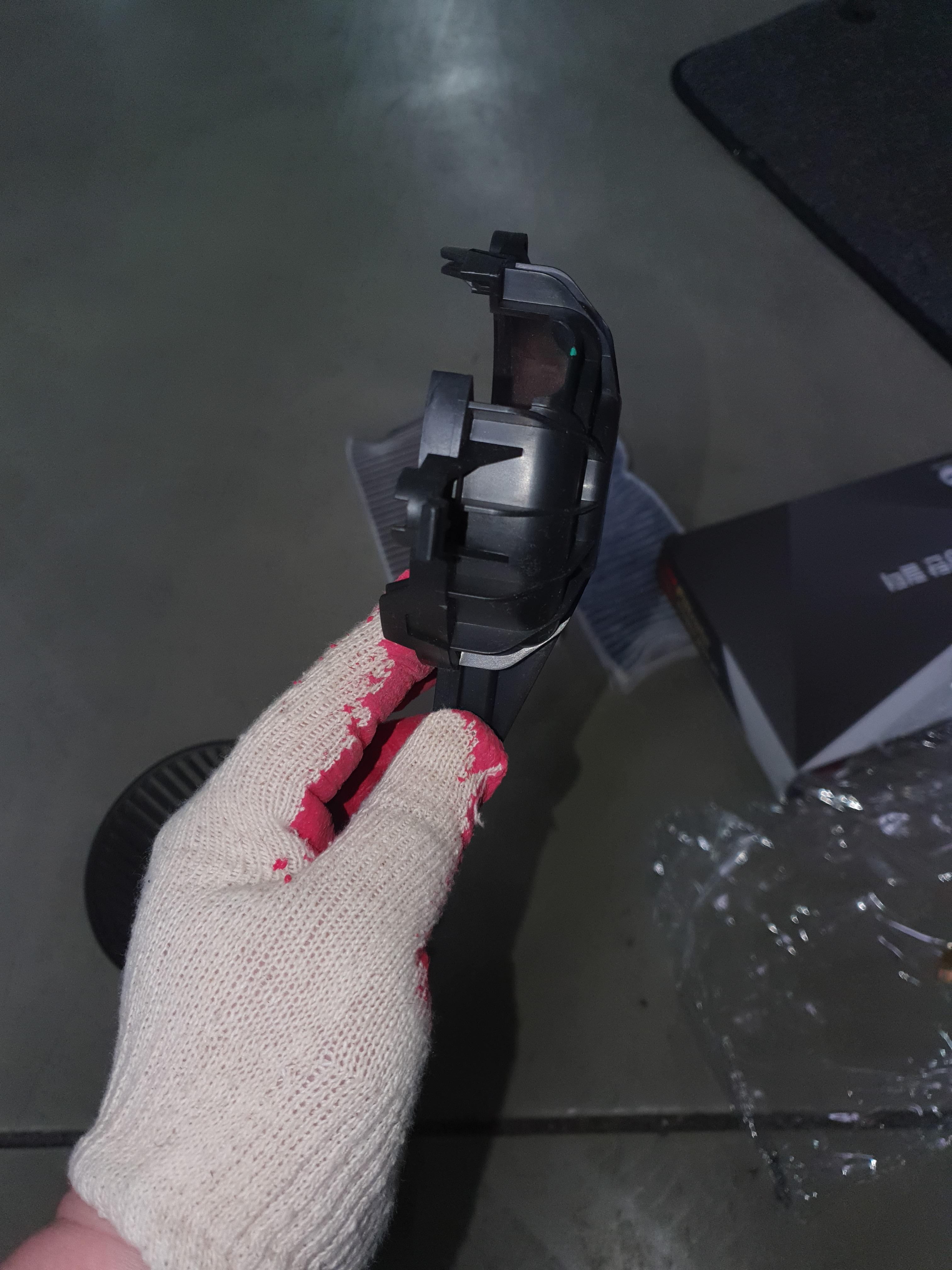 SM7 블로우 모터 커버 사진3 옆면