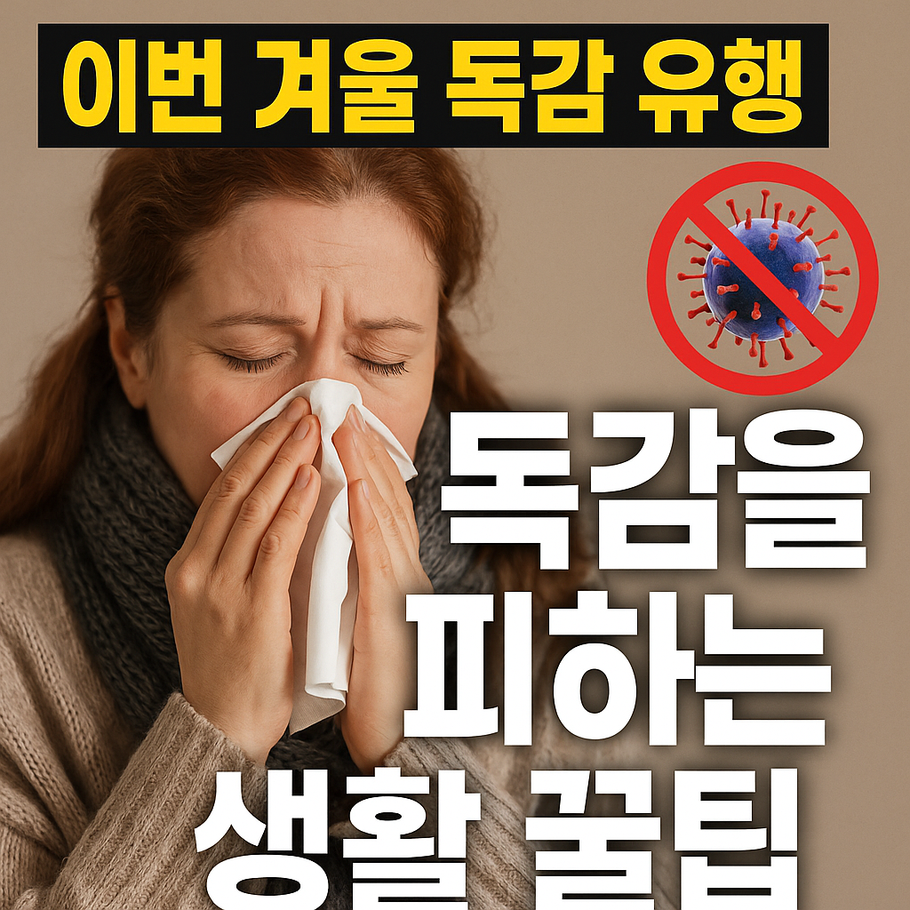 올 겨울 독감 - 사진