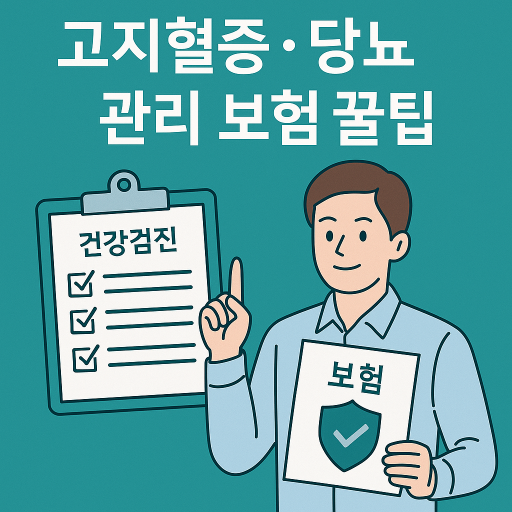 만성질환 관리 보험, 고지혈증·당뇨 환자에게 꼭 필요한 이유