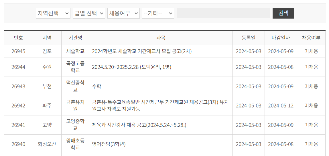 구인구직 게시판-구인 게시판
