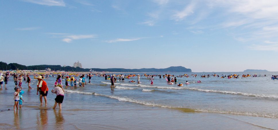 꽃지해수욕장-전경