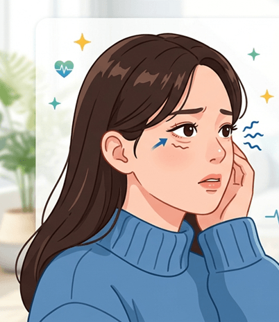 눈밑이 떨리는 증상