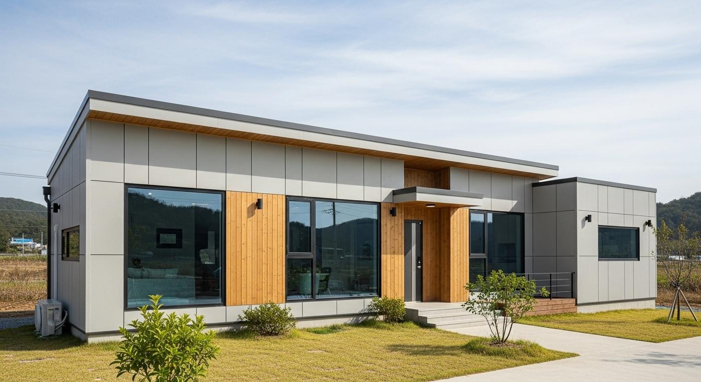 20평 조립식 주택 비용