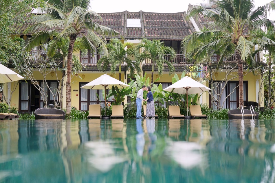 호이안 올드타운 아오자이 대여 가격 후기 현지 작가 스냅사진 대만족