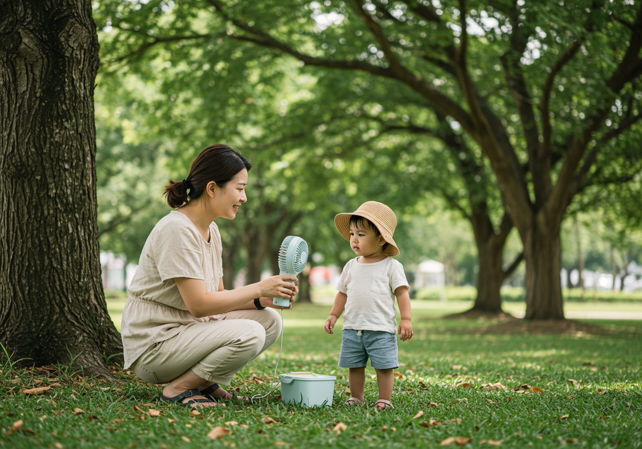어린이를 위한 폭염 대응 방법