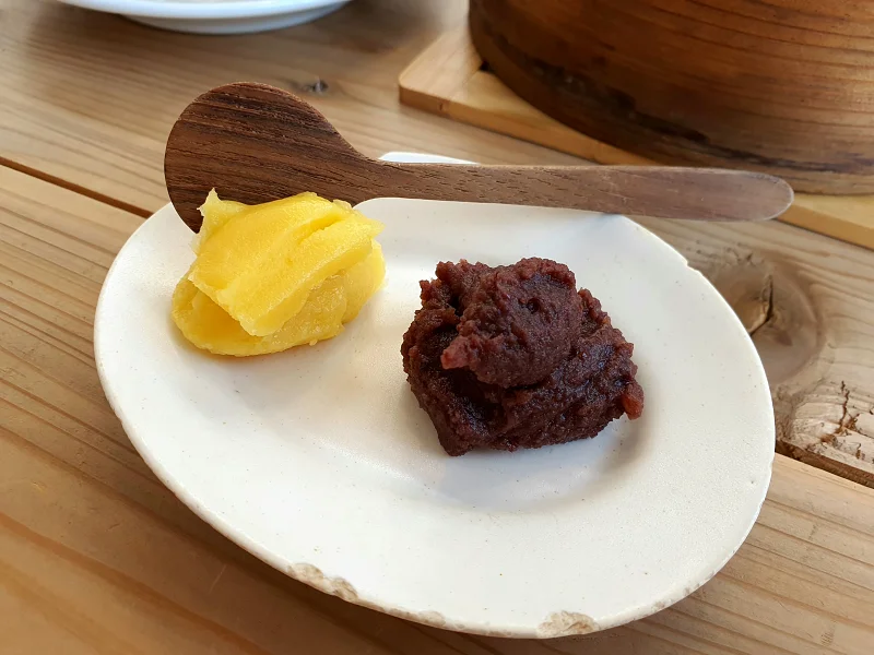 버터와 단팥