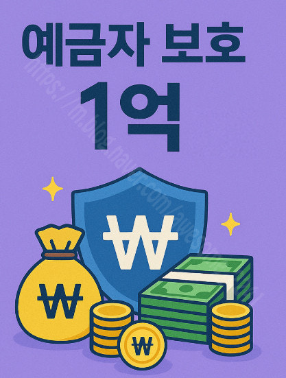예금자보호 관련 사진 첨부