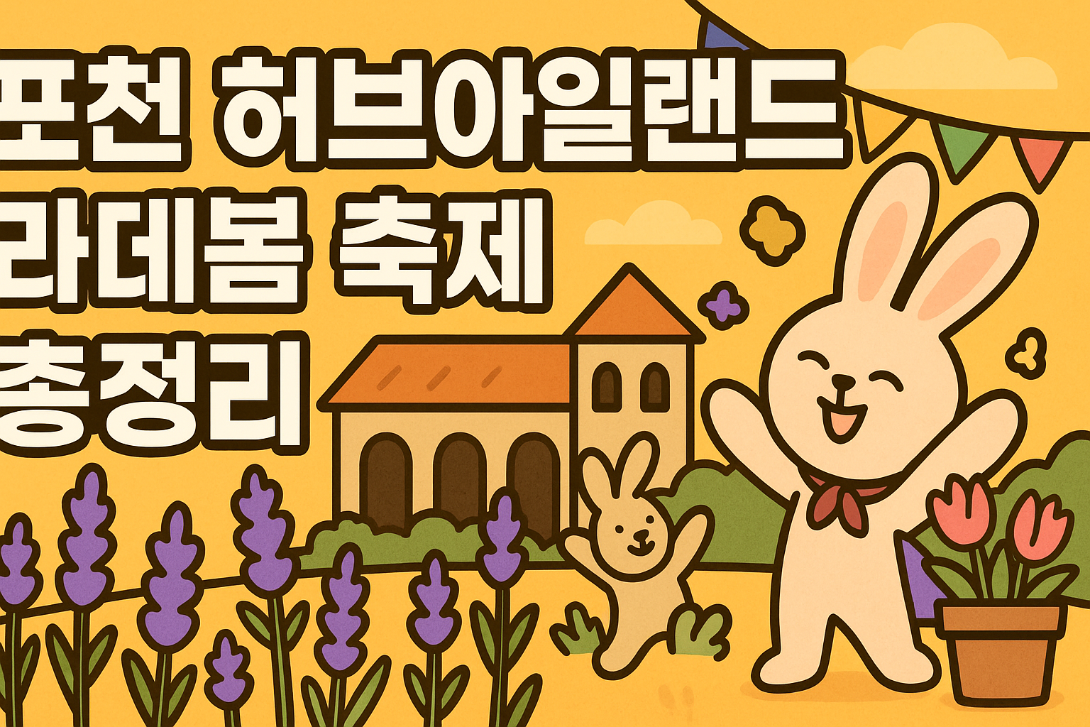 포천 허브아일랜드 라데봄 축제 총정리